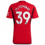 Günstige Fußballtrikots Manchester United McTominay 39 Heimtrikot 2023-24 Kurzarm